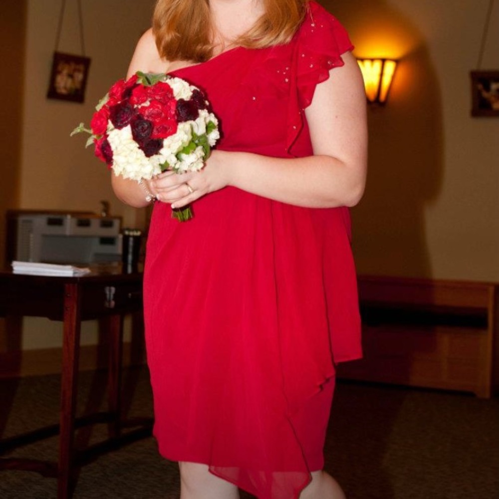 Beautiful Plus Size Bridesmaid Dress
